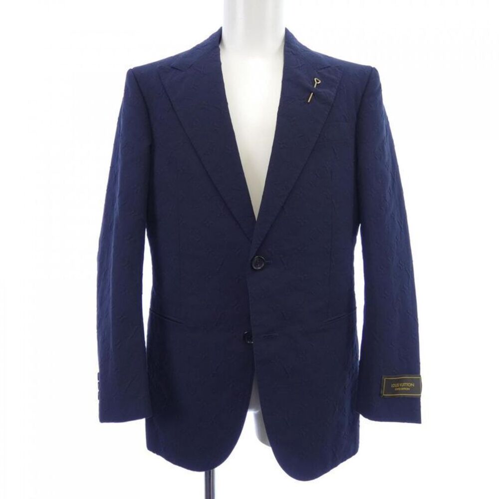 Louis Vuitton Embossed Monogram Single Breasted J… - image 1